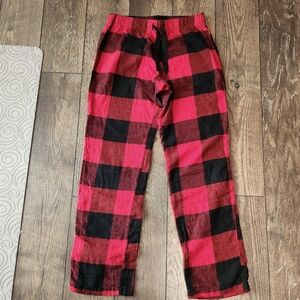Old Navy womens red Buffalo plaid pajama pants